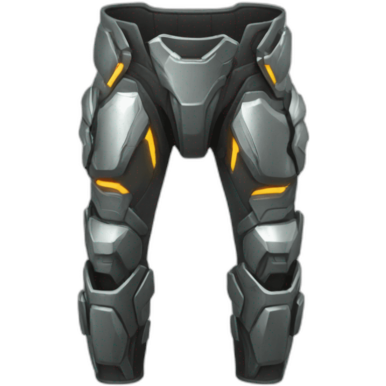 futuristic armored Omega Energy pants emoji