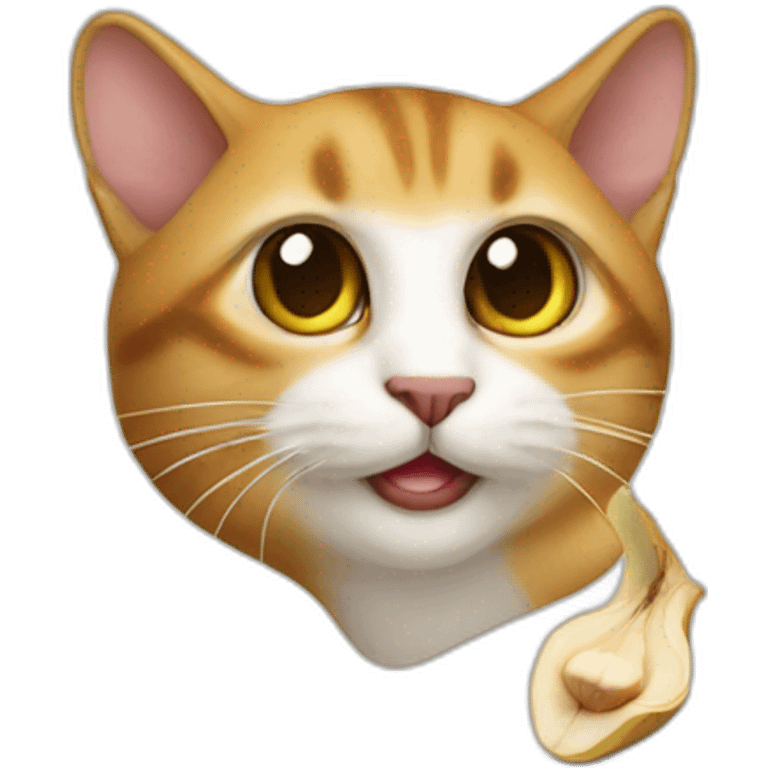 cat cashew fruit emoji