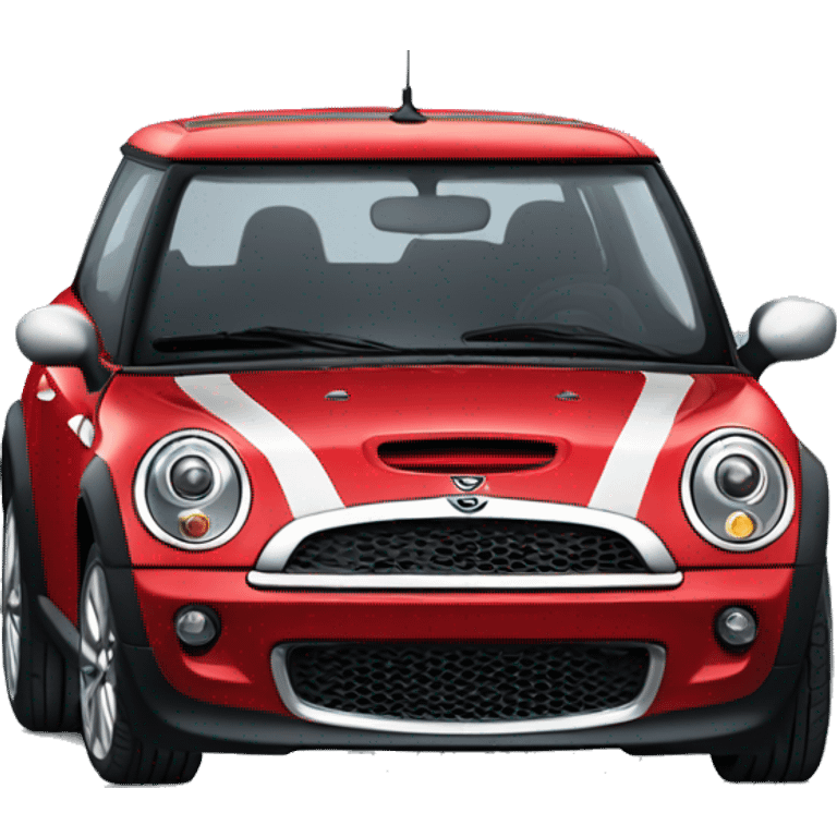 A Mini Cooper s works emoji