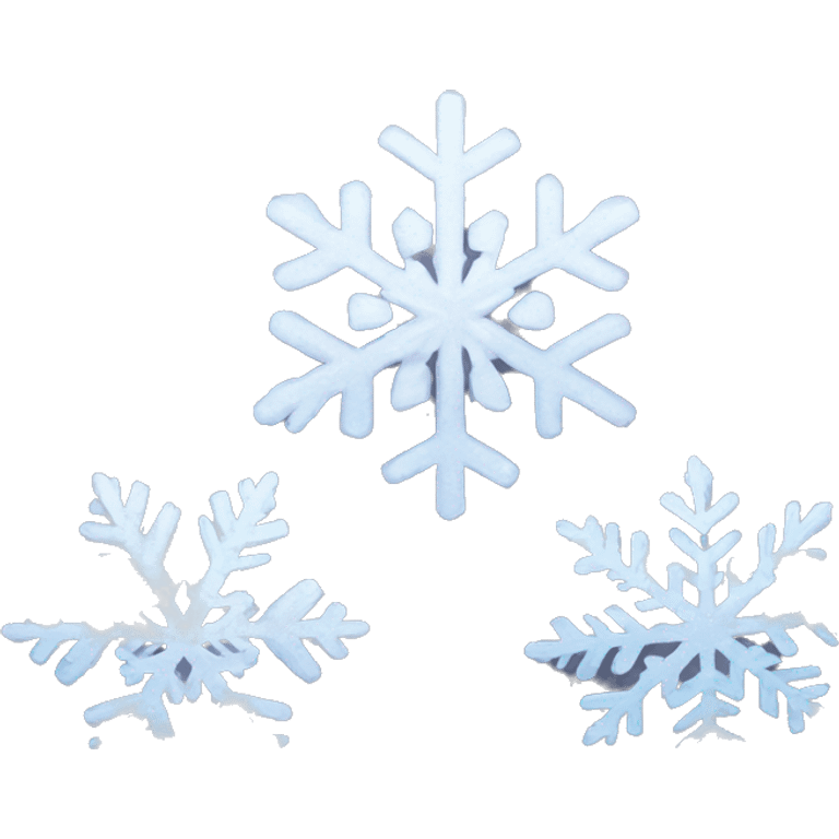 aesthetic snowflake emoji