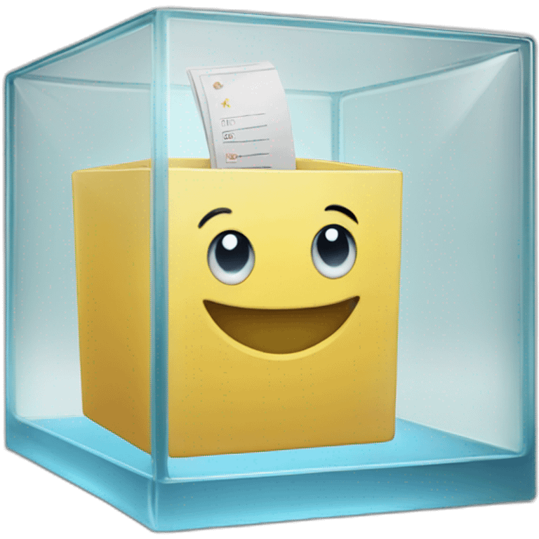 ballot-box-glass emoji