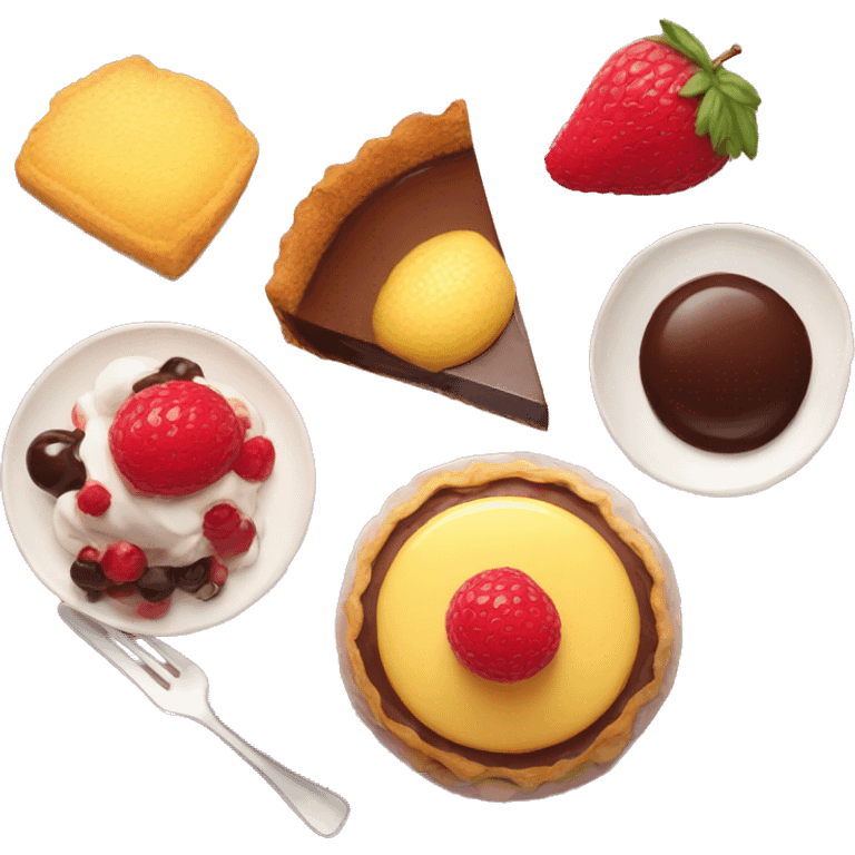 dessert menu emoji