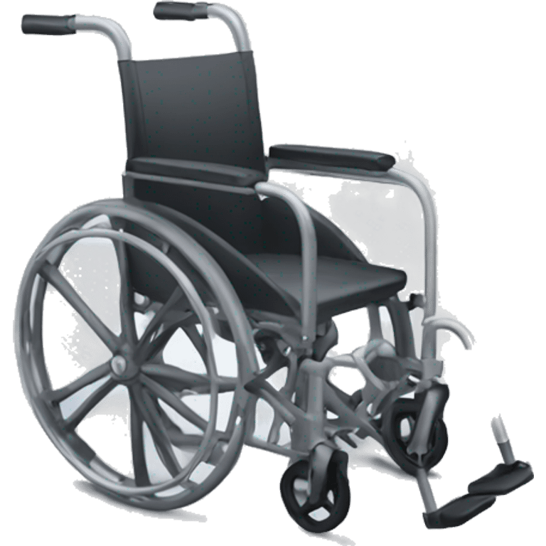 wheelchair with one wheel emoji