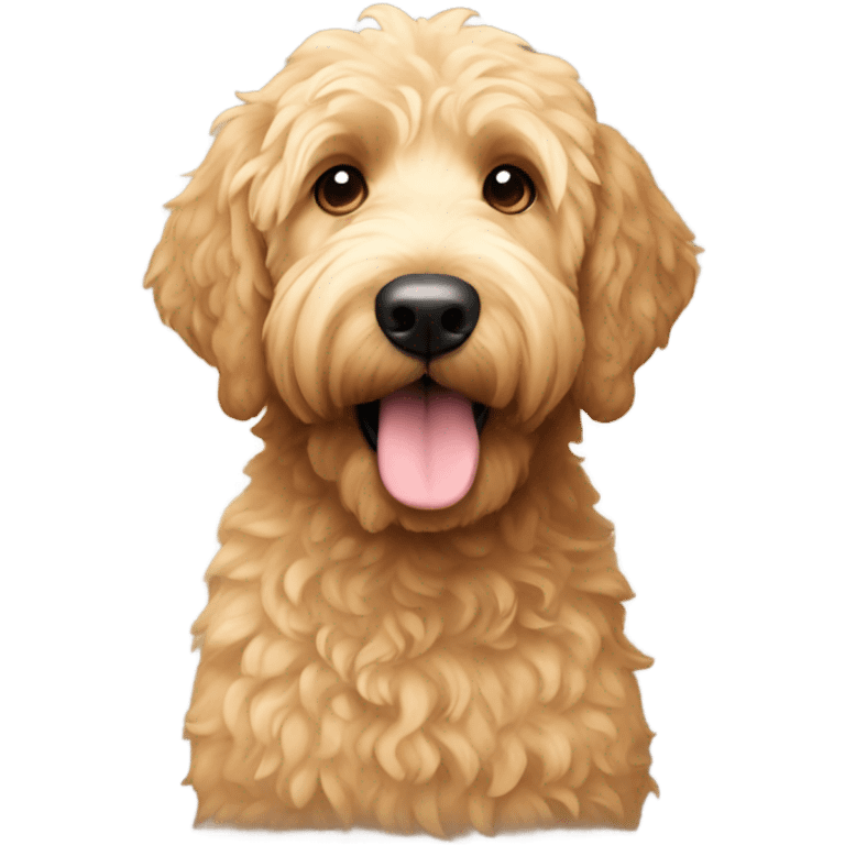 Golden doodle emoji