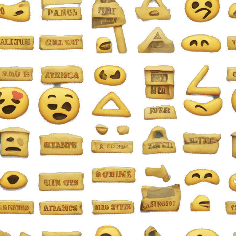 vintage store sign emoji