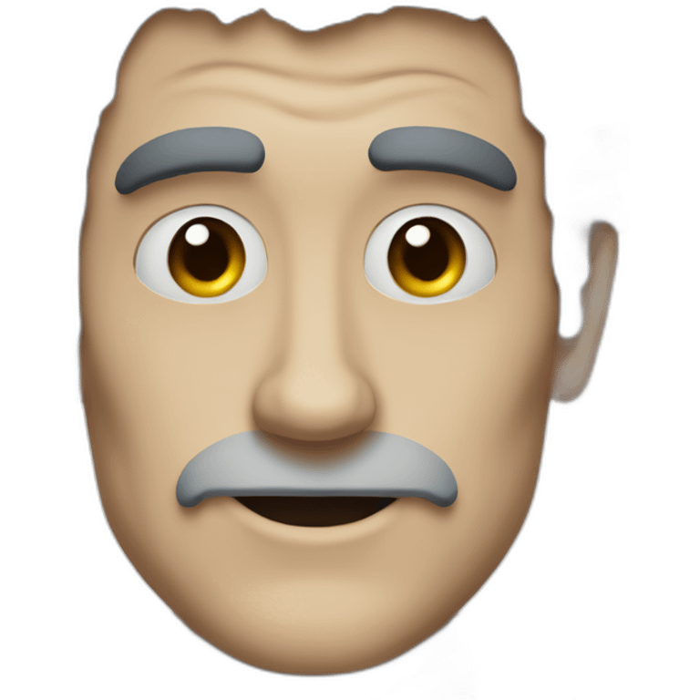 mister Jekyll and mister Hyde - Half face emoji