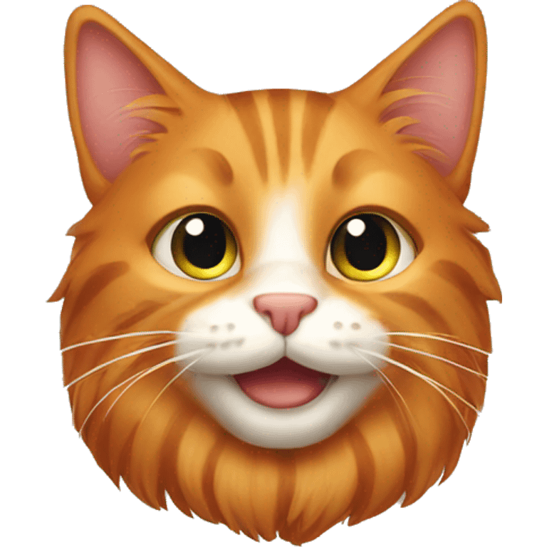 Ginger cat emoji