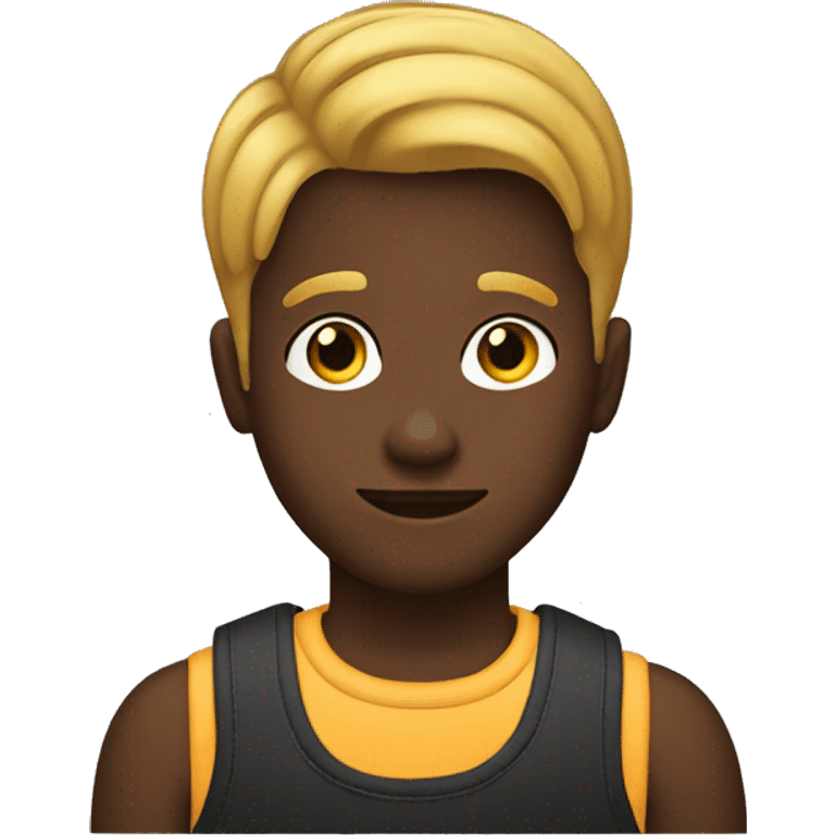 90a haircut on black boy  emoji