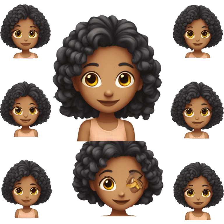 Cute girl with Name Rutu emoji