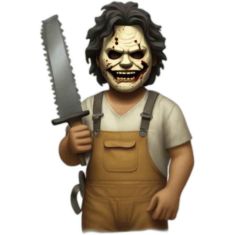 Texas chainsaw massacre Leatherface emoji