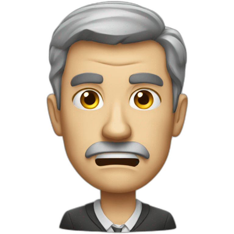 Angry english teacher emoji