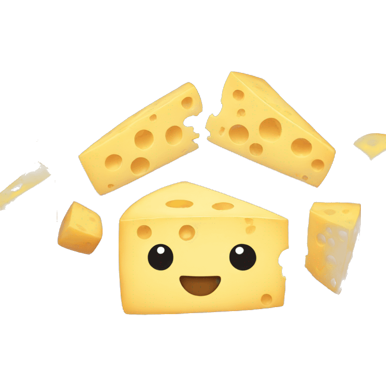 Cheese in a cheese emoji