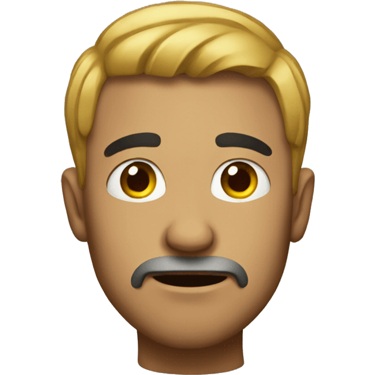 Insecure man  emoji