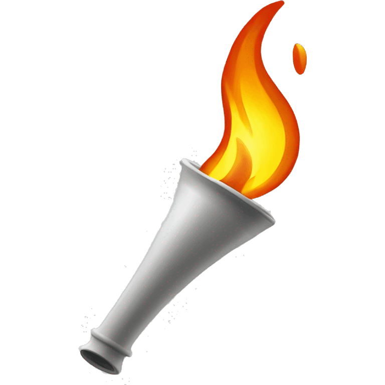 Olympic flame Paris 2024 emoji