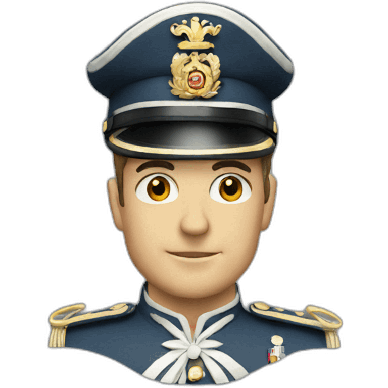 British Officer salutating emoji