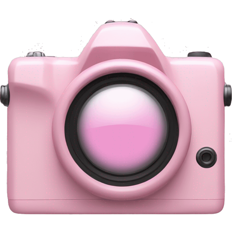 Baby pink digital camera  emoji