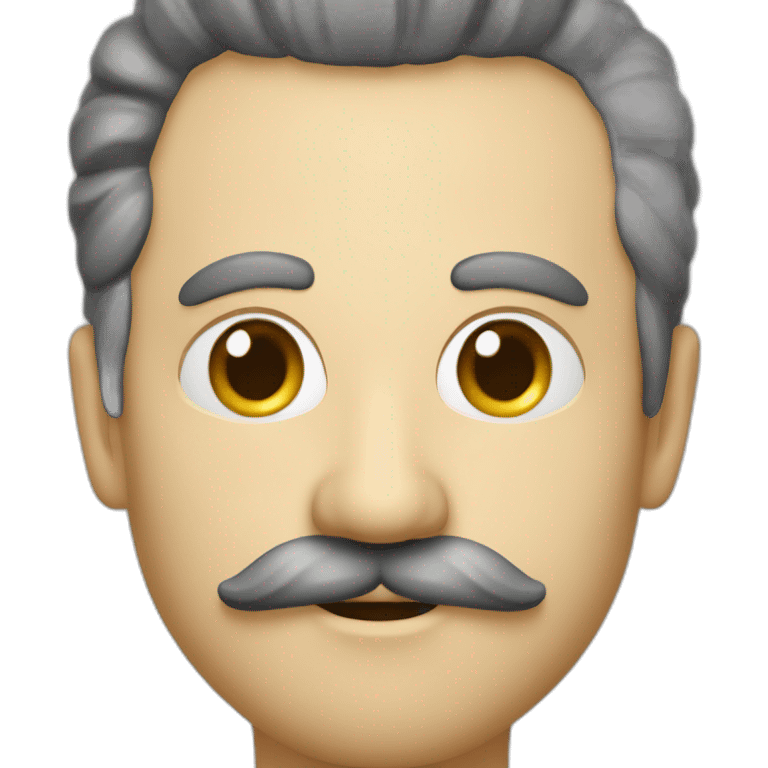 Dictateur autrichien petite moustache emoji