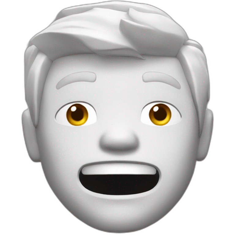 White roblox crazy avatar emoji