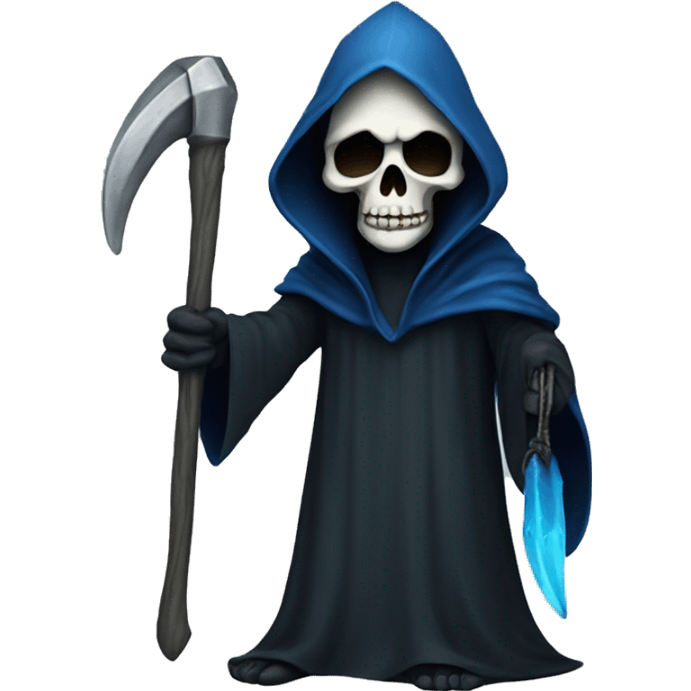 blue grim reaper emoji