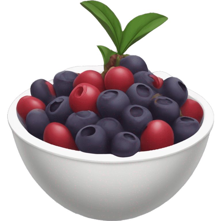 açaí bowl emoji