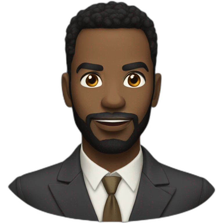 Colman Domingo Mean emoji