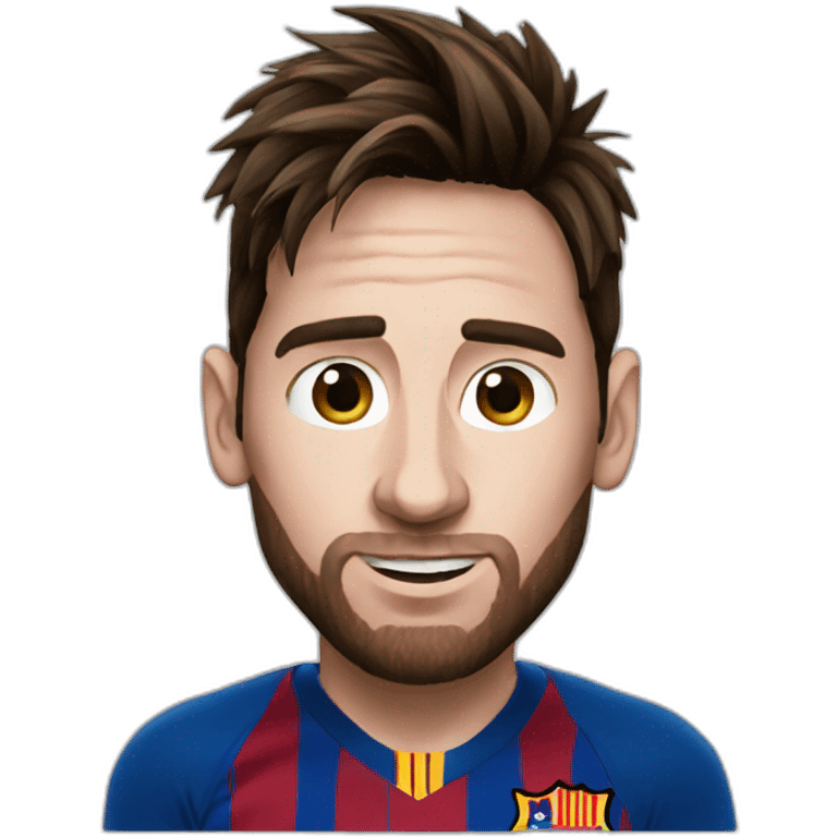 Messi realiste emoji