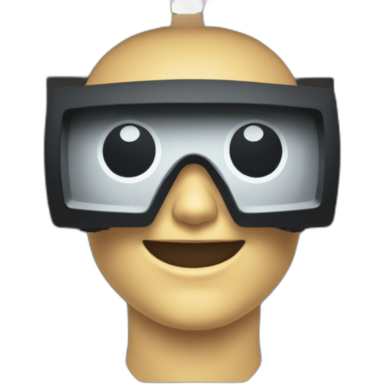 vr headset in the box emoji