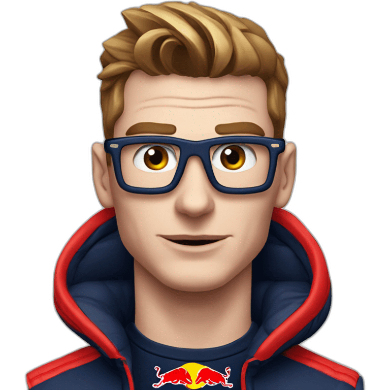 Verstappen redbull f1 cross eyed emoji