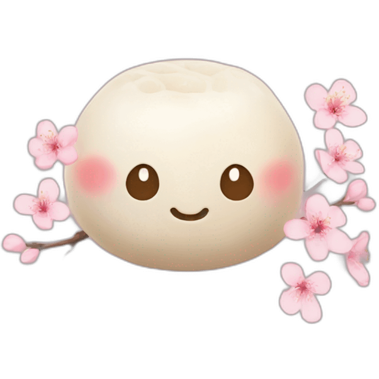 Sakura mochi emoji