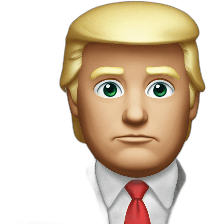 donald trump poster i want you emoji