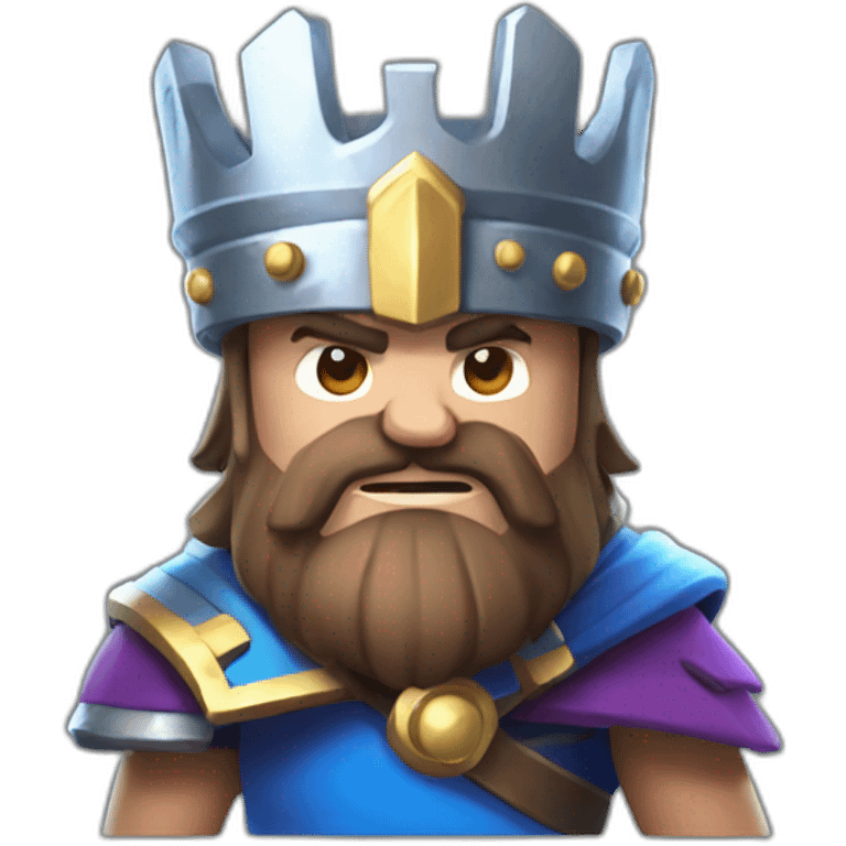 Clash royale king emoji