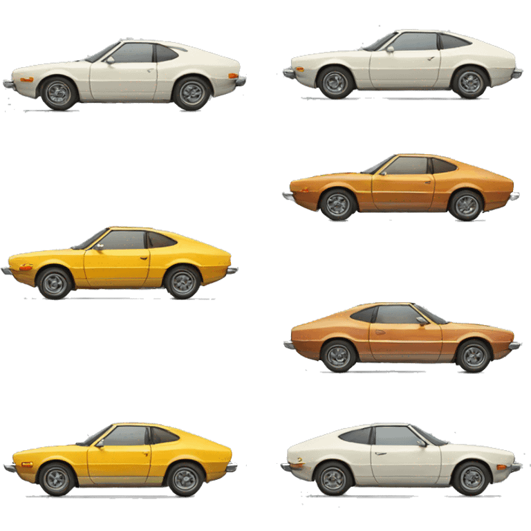 japan car 70s look aside emoji