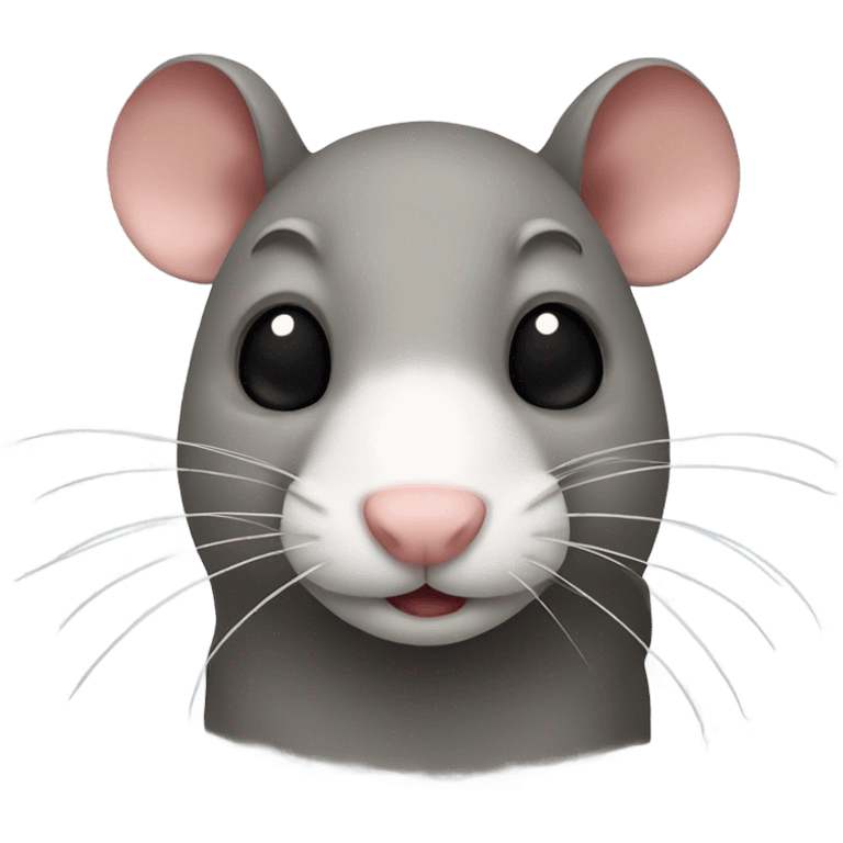 rat with bow  emoji