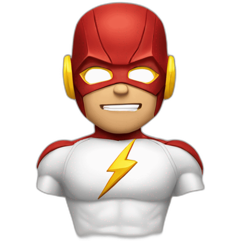 The Flash Super Hero emoji