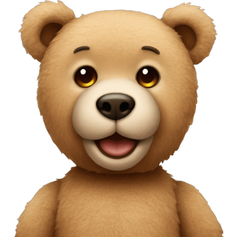 Teddy bear emoji