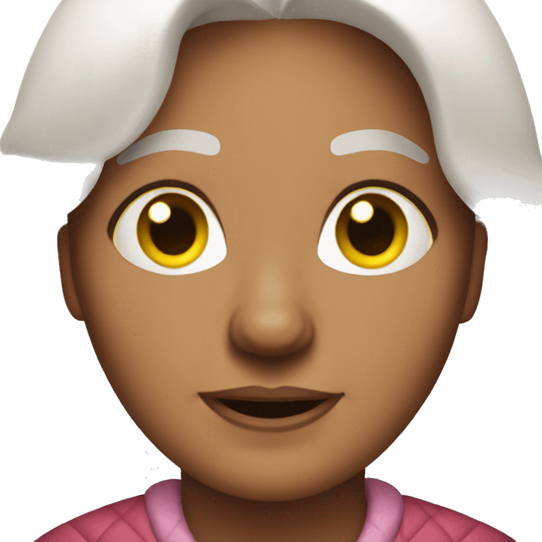 grandma angel emoji