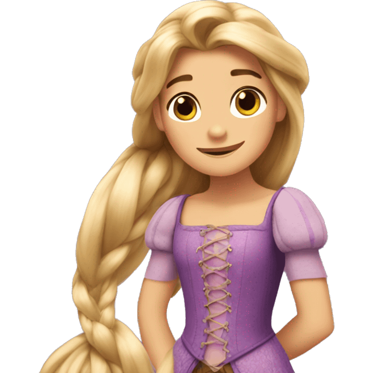 Rapunzel emoji