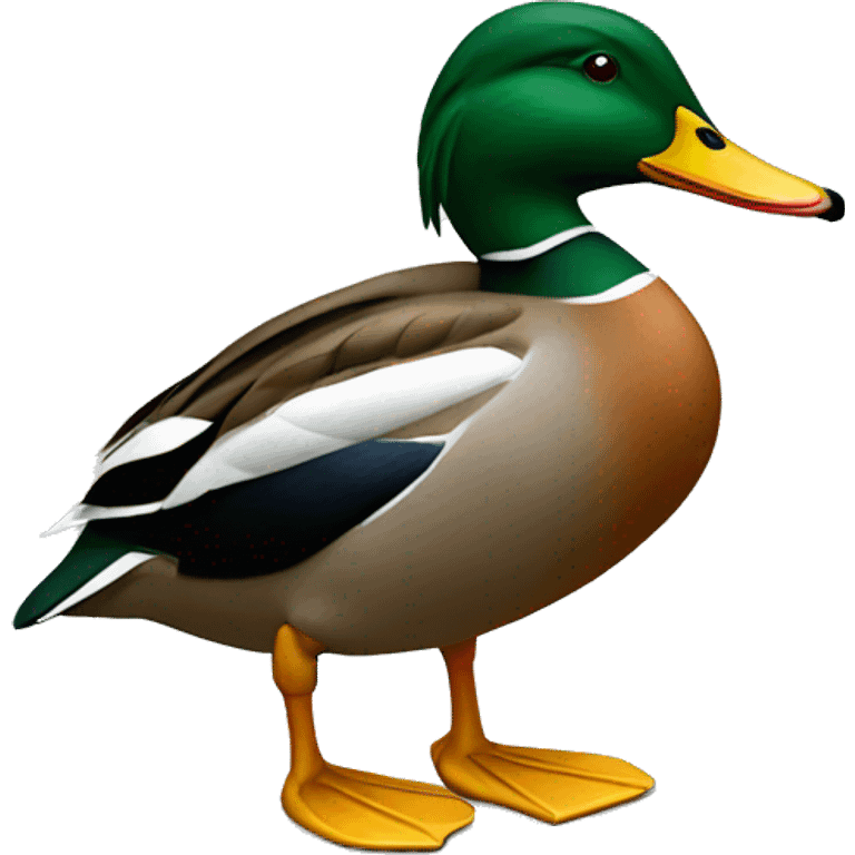 Mallard ducks emoji