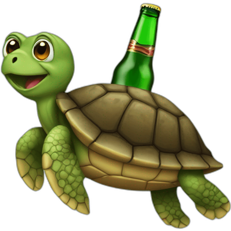 Turtle bier emoji