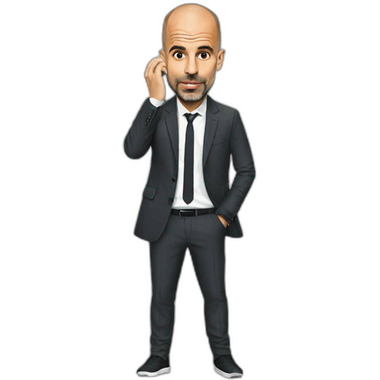 pep guardiola coaching emoji