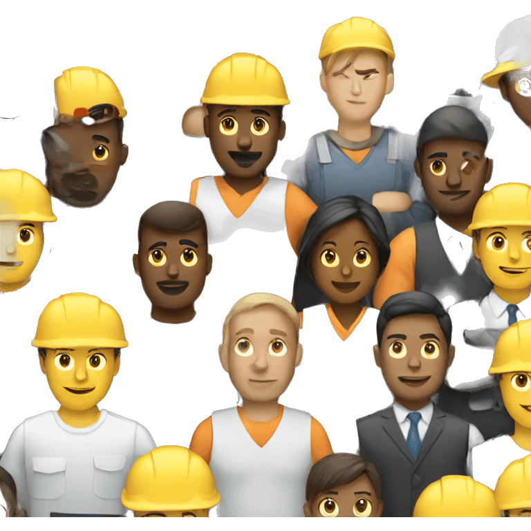 Job workers  emoji