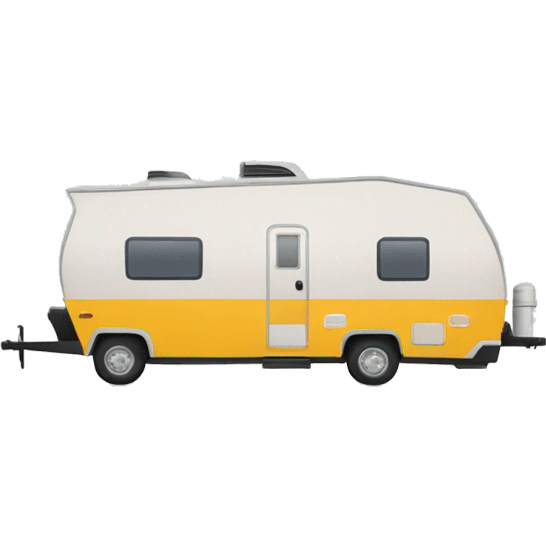 RV Camper side view emoji