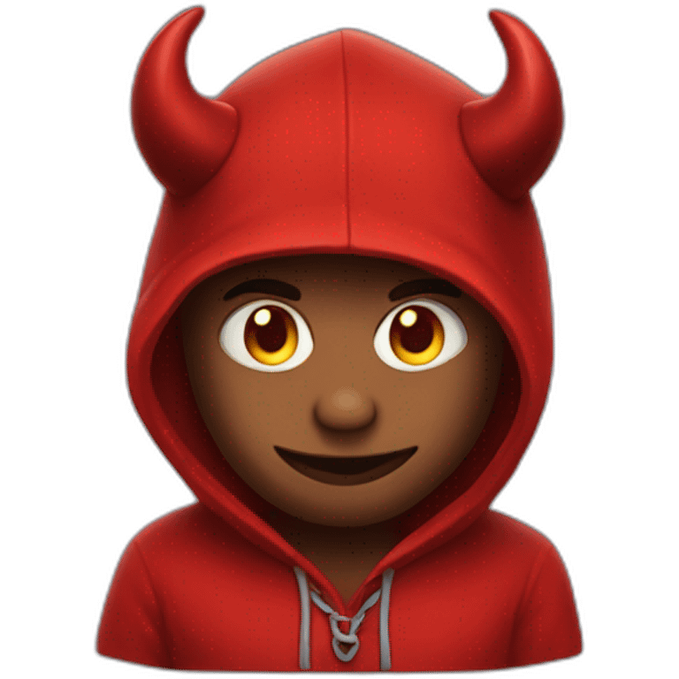 A DEVIL WITH HODDIES emoji