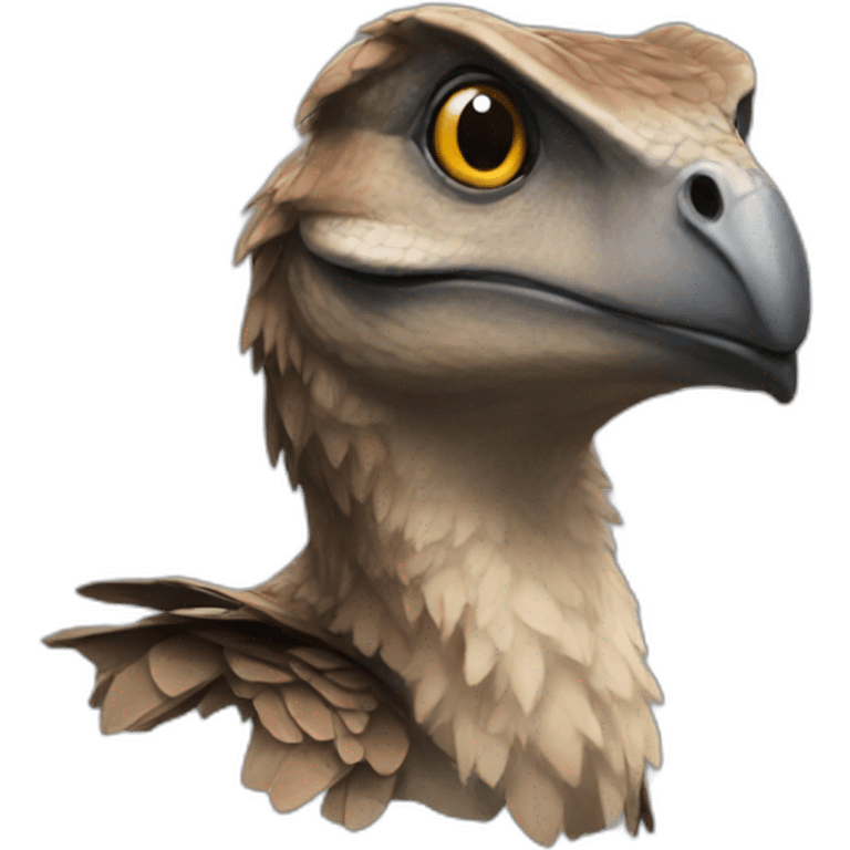 Raptor emoji