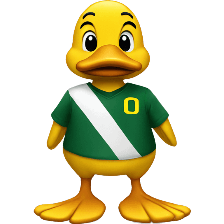 Oregon duck mascot emoji