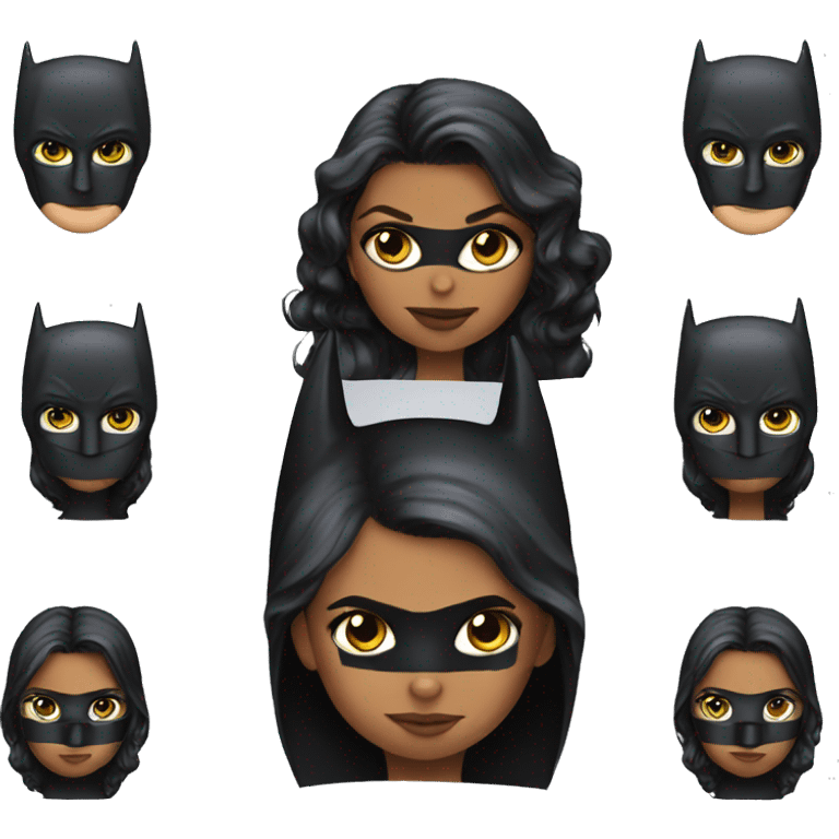 Batman girl emoji