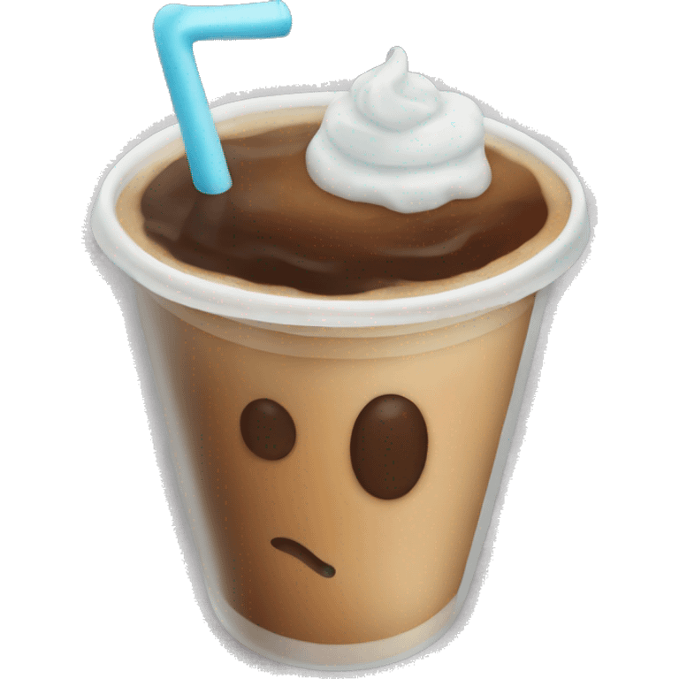 Iced coffee  emoji