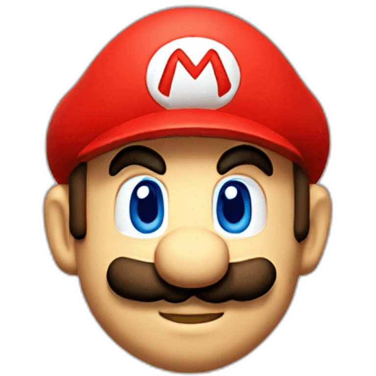 Mario Head emoji