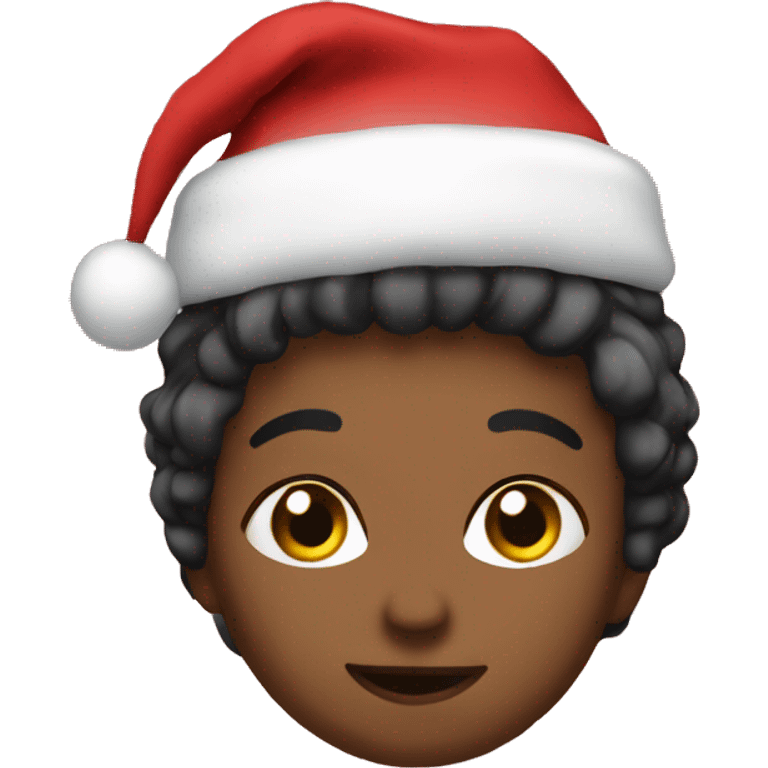 Christmas love emoji