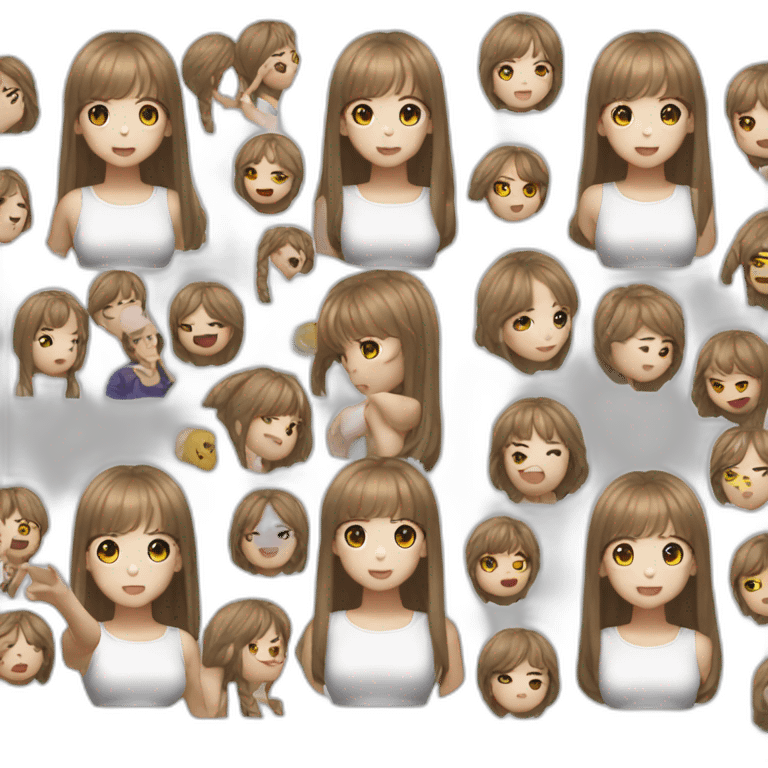 K-pop lisa emoji